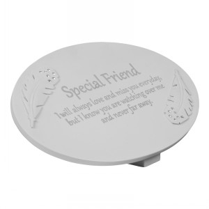THOUGHTS OF YOU RESIN PLAQUE SPECIAL FRIEND